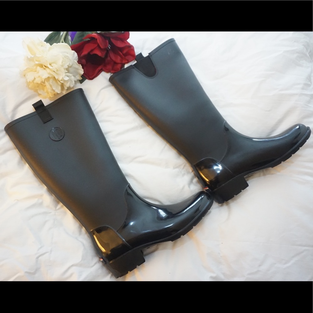 Tommy Hilfiger rain boots